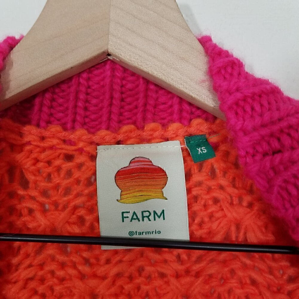 FARM Rio Striped Cardigan Multi XS - Picture 10 of 11